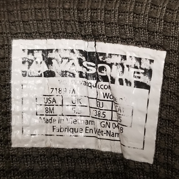 Vasque Breeze III Mid GTX Red Mahogany/Brown Olive Leather Hiking Boots 8 - Picture 10 of 12